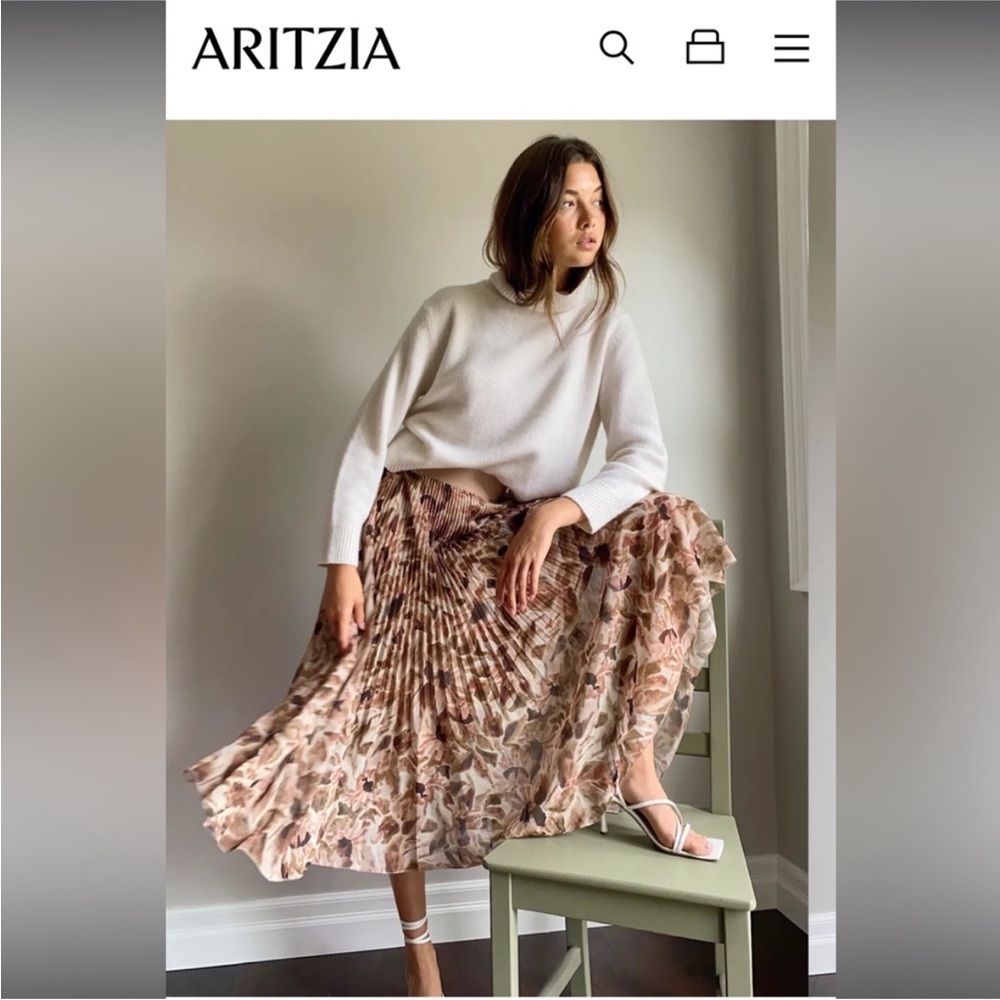 Aritzia Wilfred Twirl Skirt